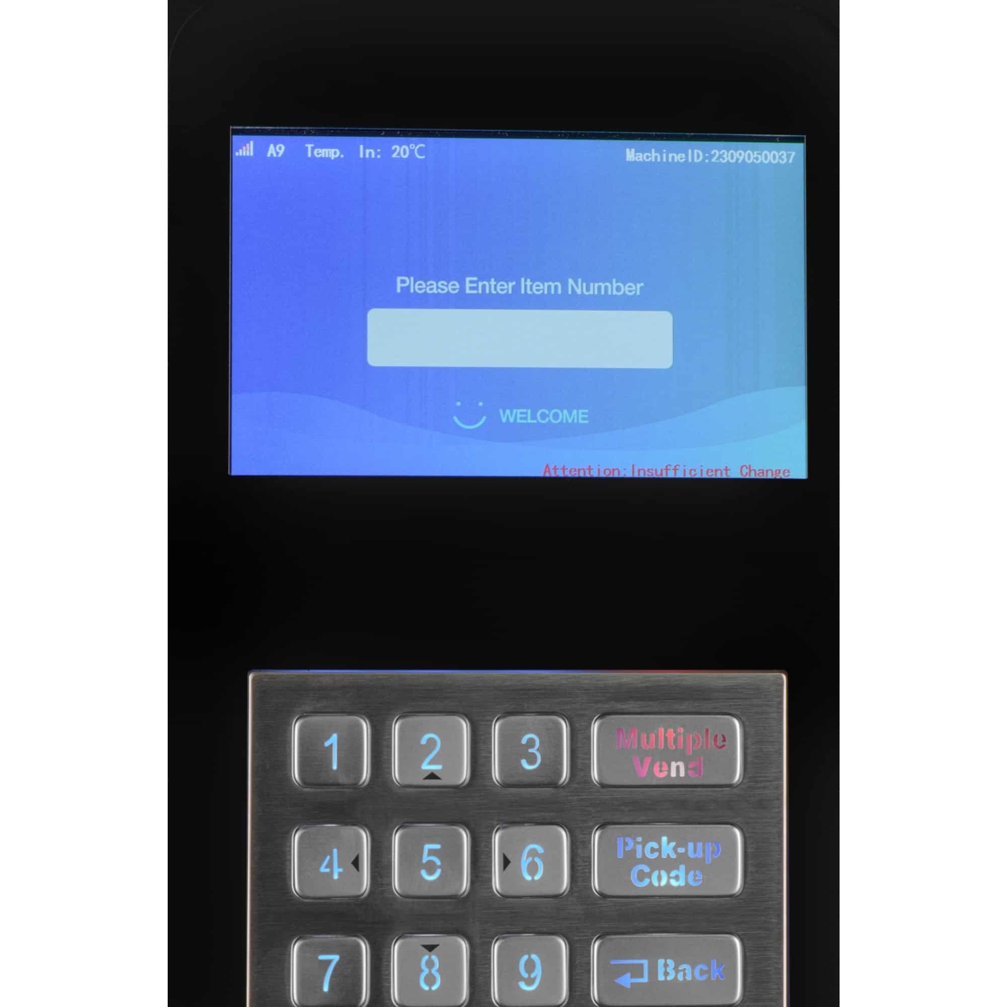 Koolmore - Refrigerated Snack and Drink Vending Machine with 36 Slots with Bill and Coin Acceptor (KM-VMR-30-BC) - Black thumbnail