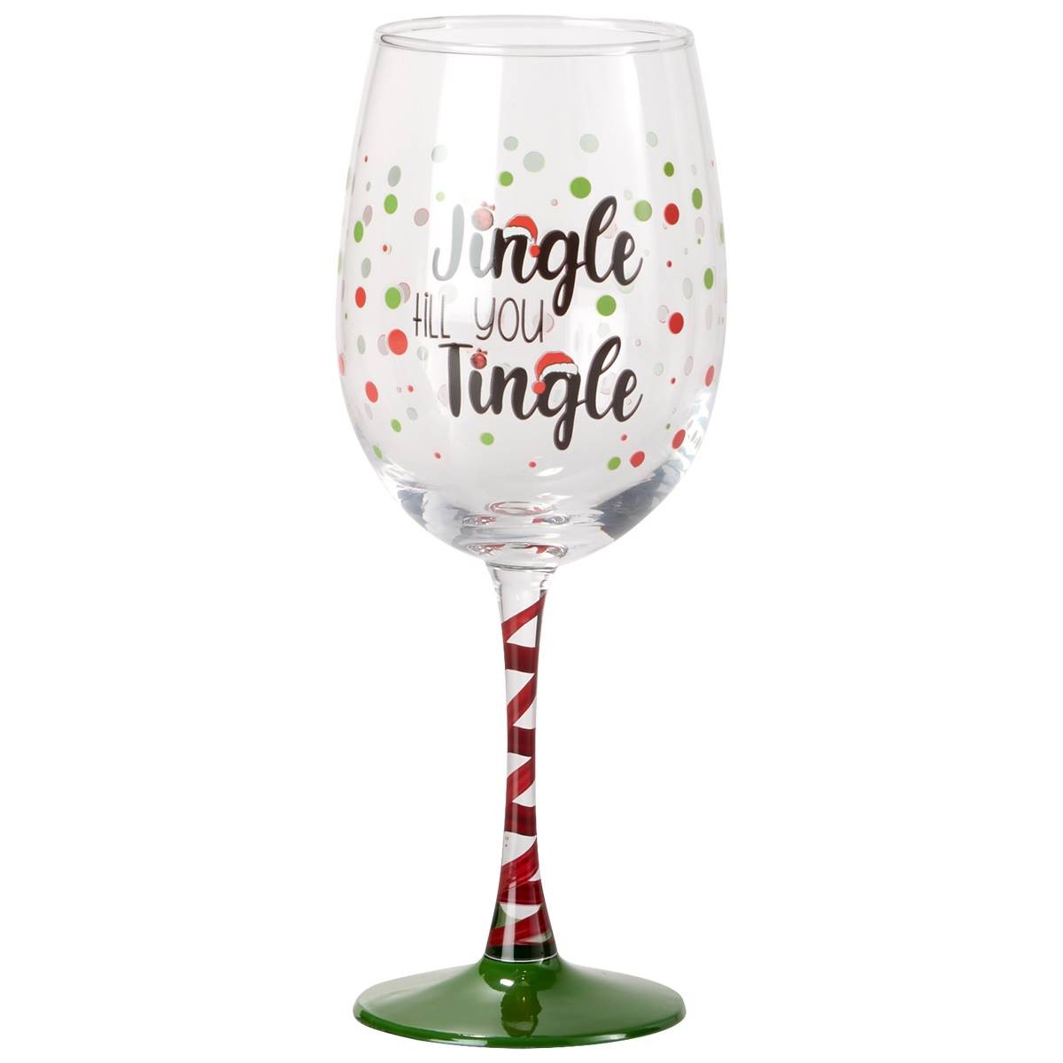 Home Essentials 15oz. Jingle Till You Tingle Goblet