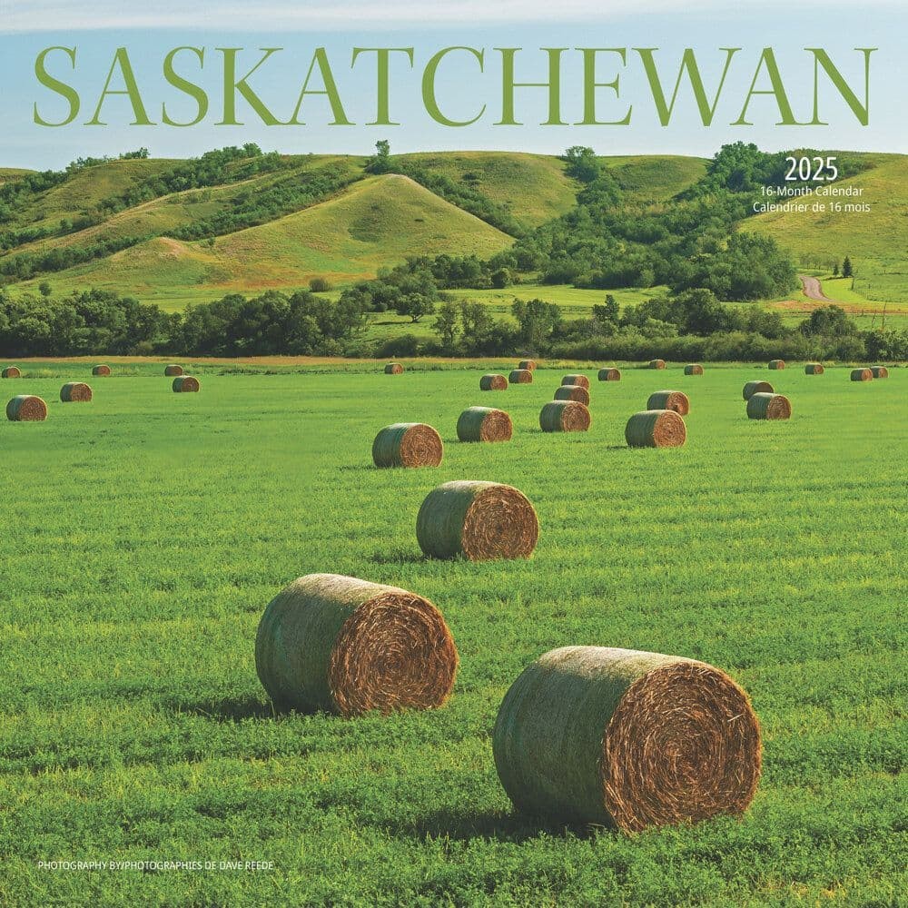 Wyman Publishing  Saskatchewan 2025 Wall Calendar