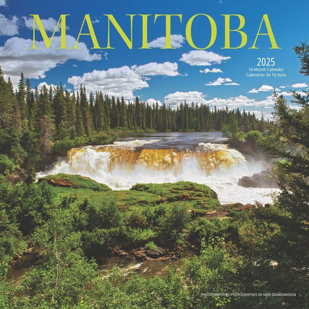 Wyman Publishing  Manitoba 2025 Wall Calendar