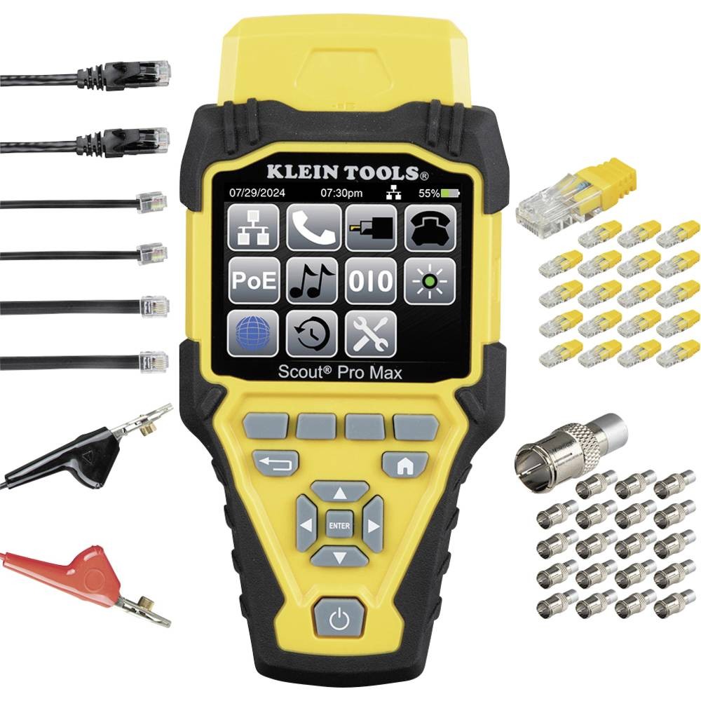 Klein Tools Scout Pro Max Cable Tester Set