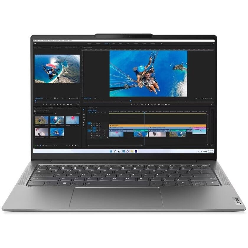 Laptop Lenovo Yoga Slim 6, Intel Core I5-13500H, 14 Inch WUXGA, 16GB RAM, 512GB SSD, Windows 11 Home, Gri