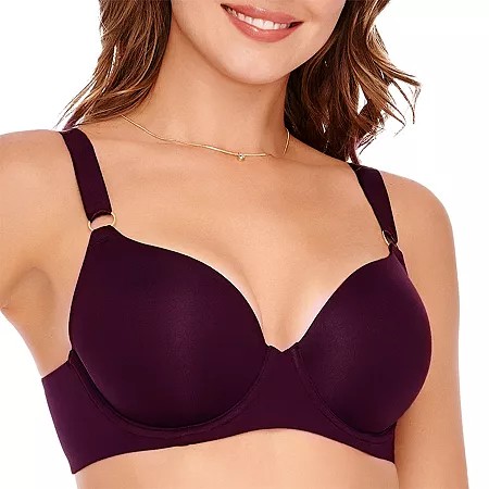 Ilusion Full Coverage Bra- 7950, B, Purple