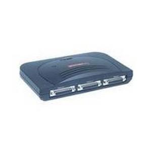 Longshine 3-Port Parallel Printserver Print Server Ethernet LAN