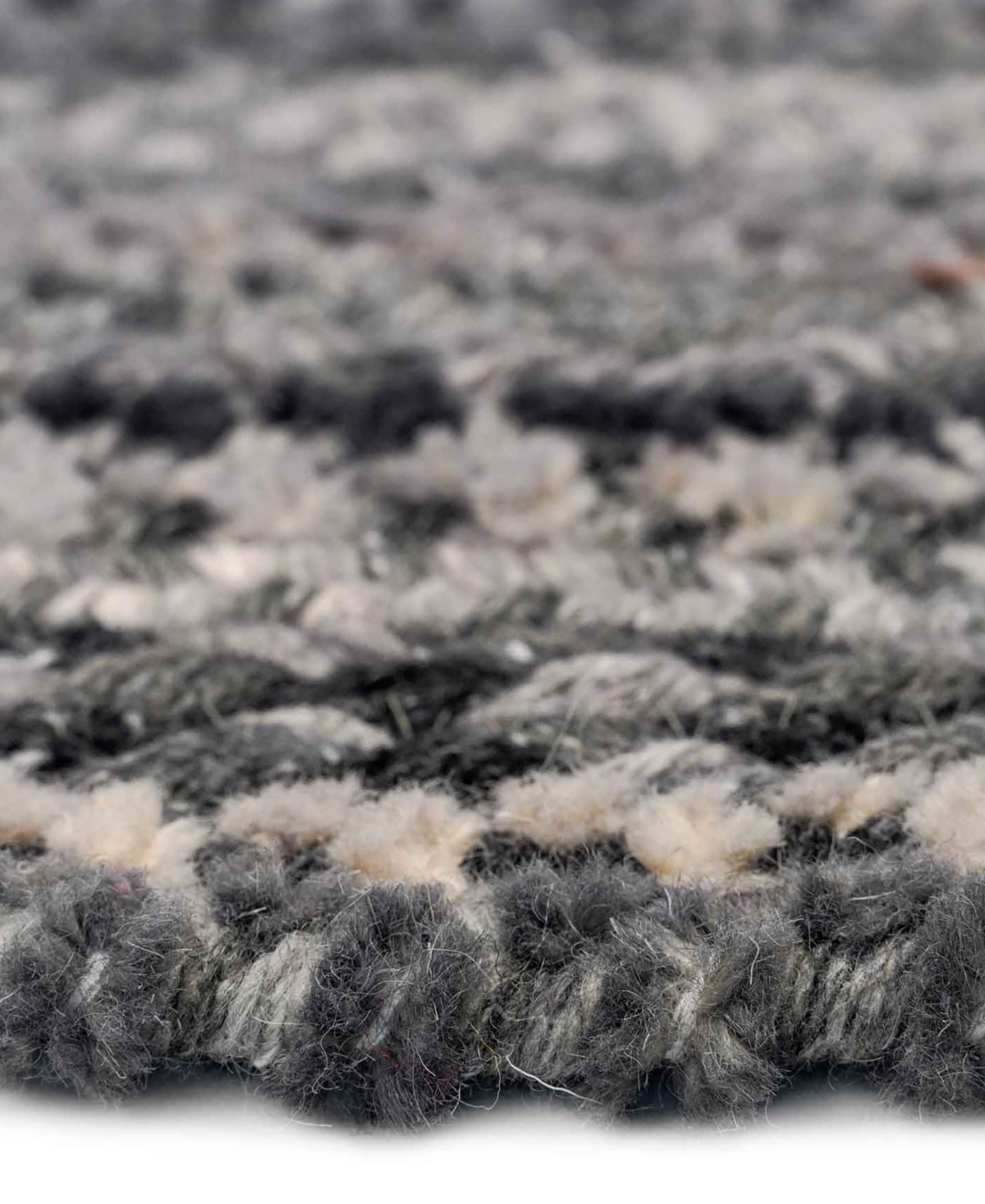 Capel Bayview 0036 2'x8' Oval Runner Area Rug - Black/Gray thumbnail