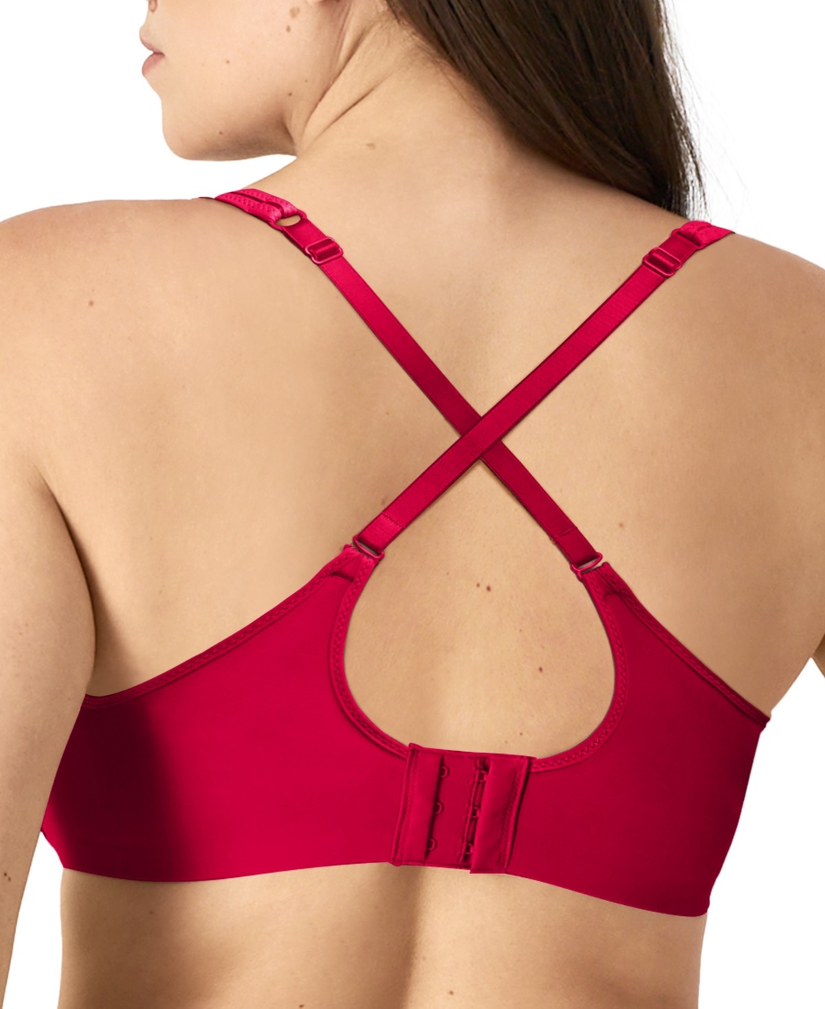 Bali One Smooth U Ultra Light Shaping Underwire Bra 3439 - Scarlet Berry thumbnail