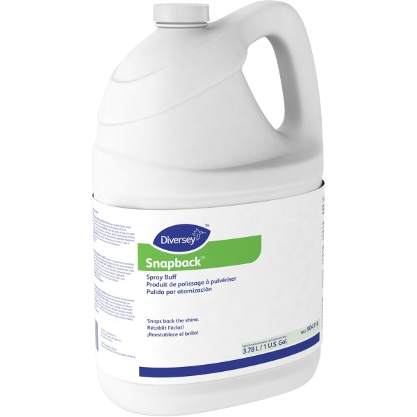 diversey snapback floor care maintainer, 1 gallon, pack of 4 jugs
