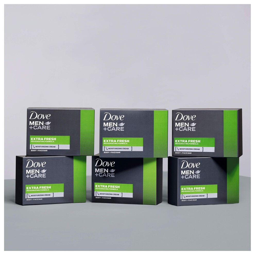 Dove Men+Care 3 in 1 Bar for Body, Face, and Shaving to Clean and Hydrate Skin Extra Fresh Body and Facial Cleanser More Moisturizing Than Bar Soap 3 thumbnail