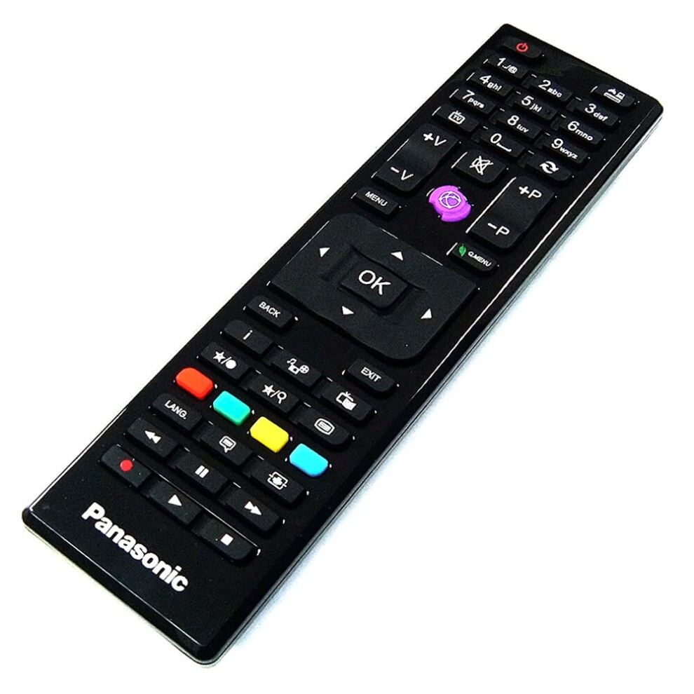Remote Control for Panasonic Viera TV - RC-4875 , Black