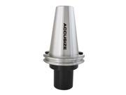AccusizeTools-CAT40 Caterpillar V-Flange to Morse Taper Adaptor, MT1, #6781-0600