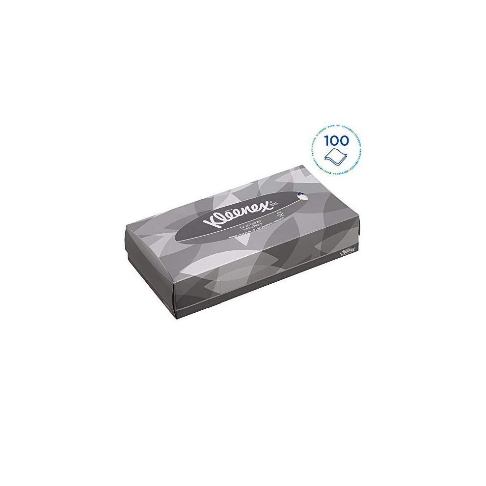 Facial Tissues 8835  2 Ply Boxed Tissues  21 Flat Tissue Boxes X 100 White Facial Tissues 2100 Sheets thumbnail