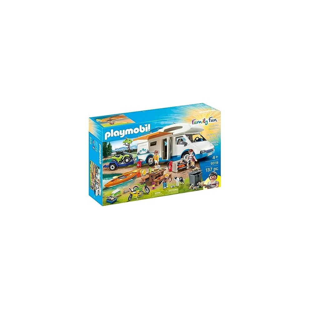 Playmobil 9318 Family Fun Camping Mega Set