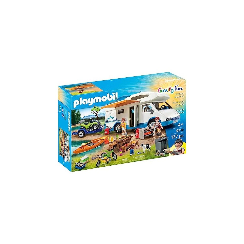 Playmobil 9318 Family Fun Camping Mega Set