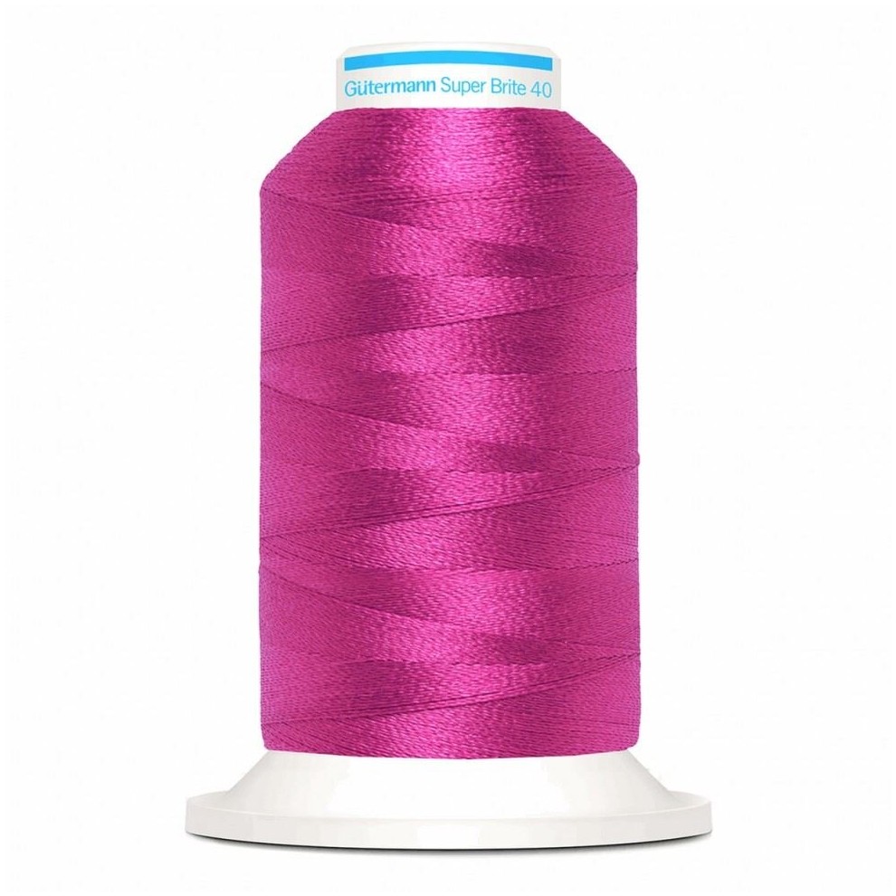 Gutermann Super Brite Polyester 40 Embroidery Thread 1000m  5797 - Each