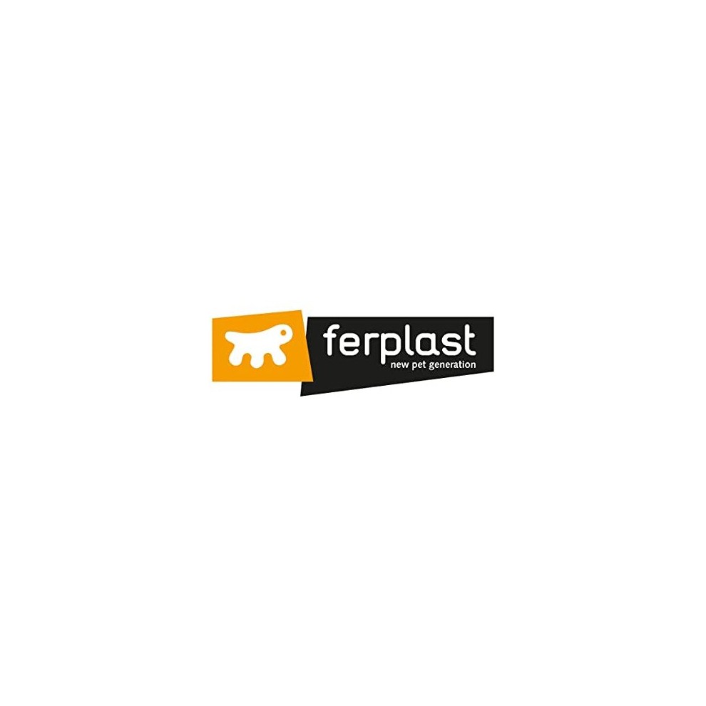 Ferplast Curry Comb for Dogs GRO 5954, Double Toothed Blade, Ideal for Short-haired Animals, 28,5 X 6,5 X H 3,4 Cm thumbnail