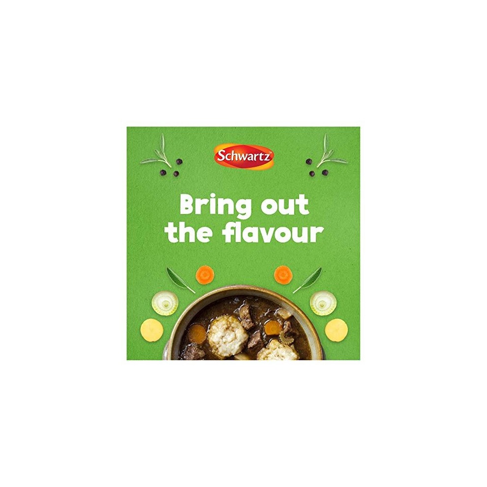 Schwartz Sage 10 G Jar, Pack of 6, Minty, Musky & Floral Essential, Bring Out the Flavour of Pork, Poultry and Vegetable Dishes thumbnail