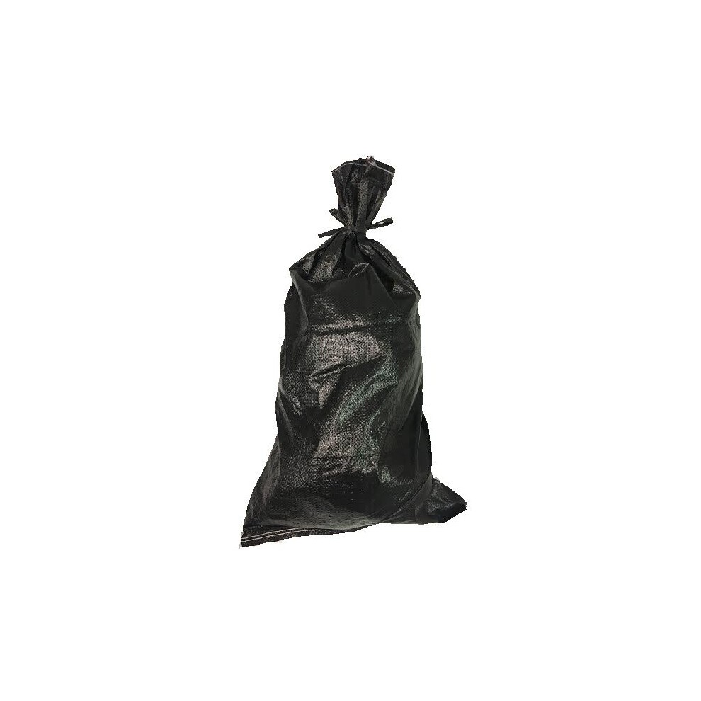 (1000, White) Hessian & Woven Polypropylene Sandbag Sacks Flood Defence White Black Green thumbnail