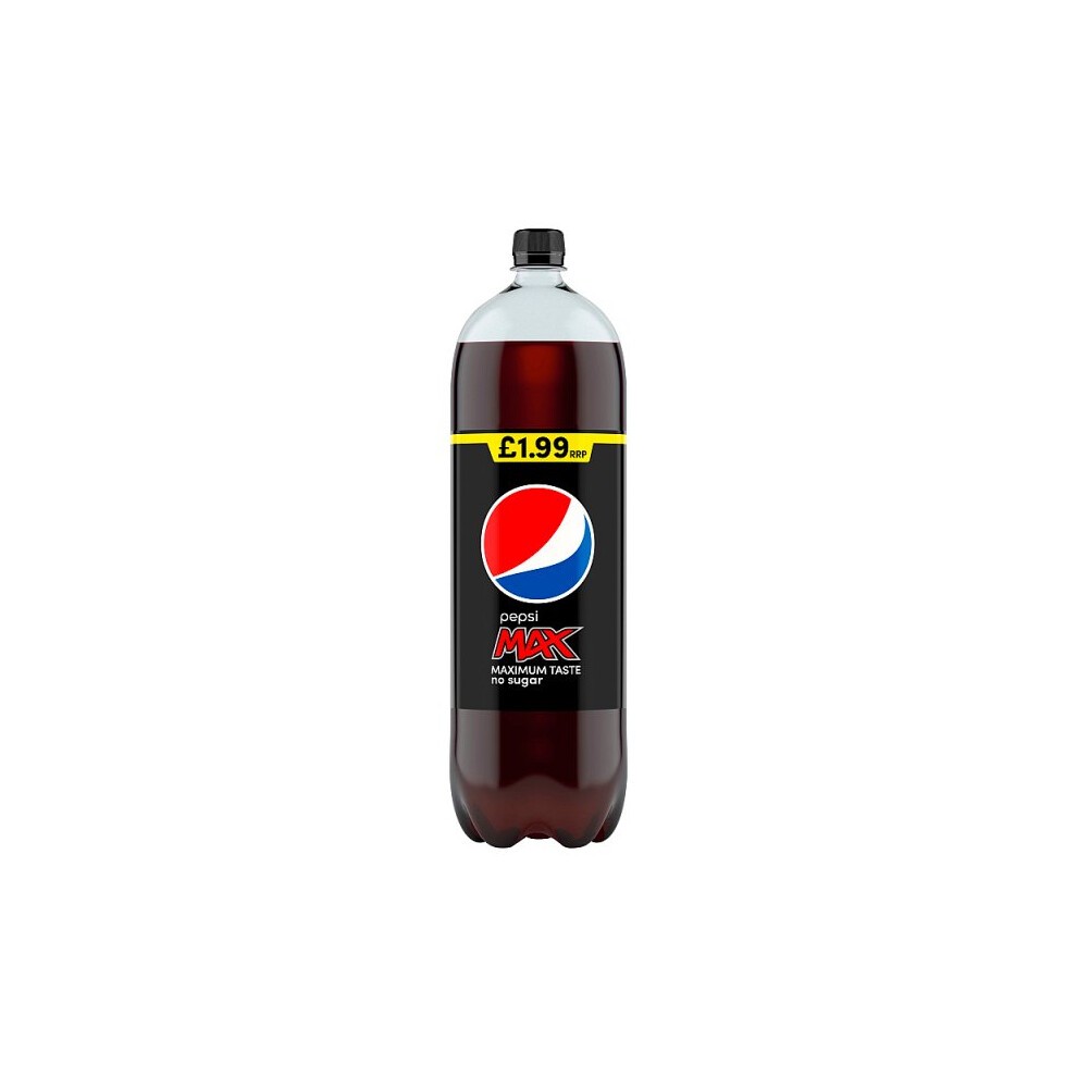 Pepsi Max No Sugar Cola Bottle 6x2L (Case of 6)
