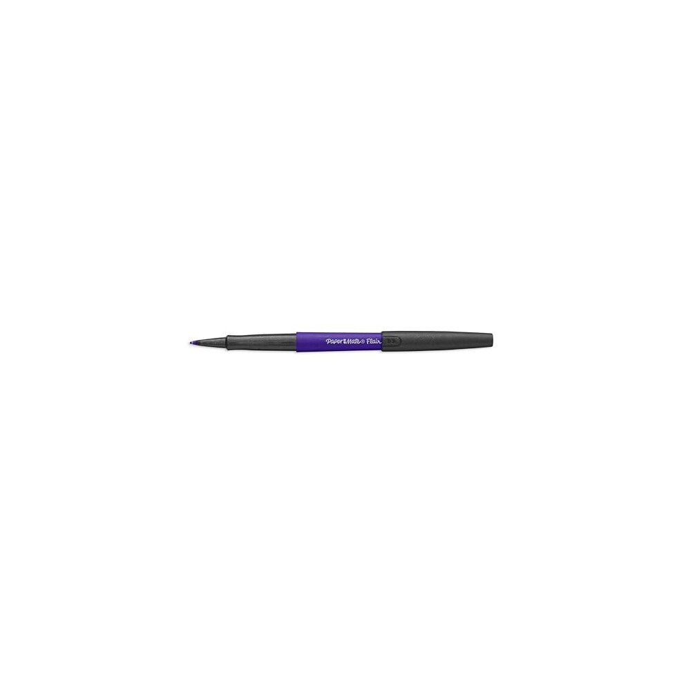 Flair Metallic Glitter Felt Tip Pens - Medium Point 1.0mm - Pack of 12 - Assorted Glittery Shiny Colours thumbnail