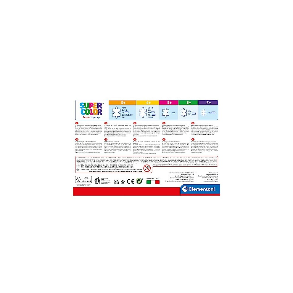 Clementoni 20140.2 Disney Princess Clementoni-20140-Brilliant Puzzle-Princess-104 Pieces, 6 (EU) thumbnail