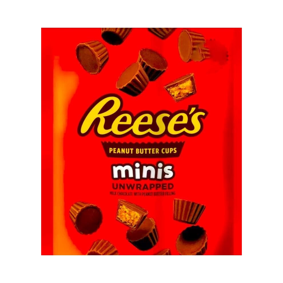 Reeses Chocolate Gift Set | Reese's American Sweets Peanut Butter Hamper Treats Box by Dolci Di Lechlade | Cups Sticks Pieces USA Candy Fathers Day thumbnail
