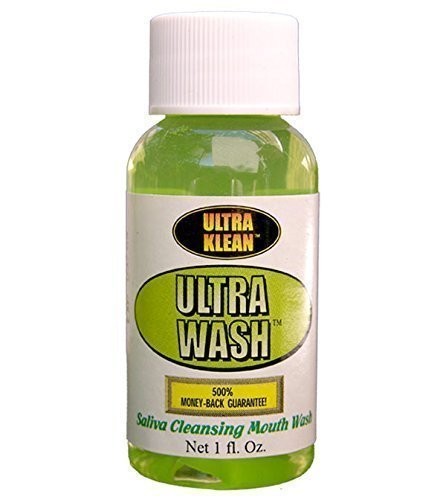 Ultra Klean Mouthwash Ultra Clean Mouth Wash  Saliva Test Salvia Cleansing Mouth Wash 1 Fl.oz