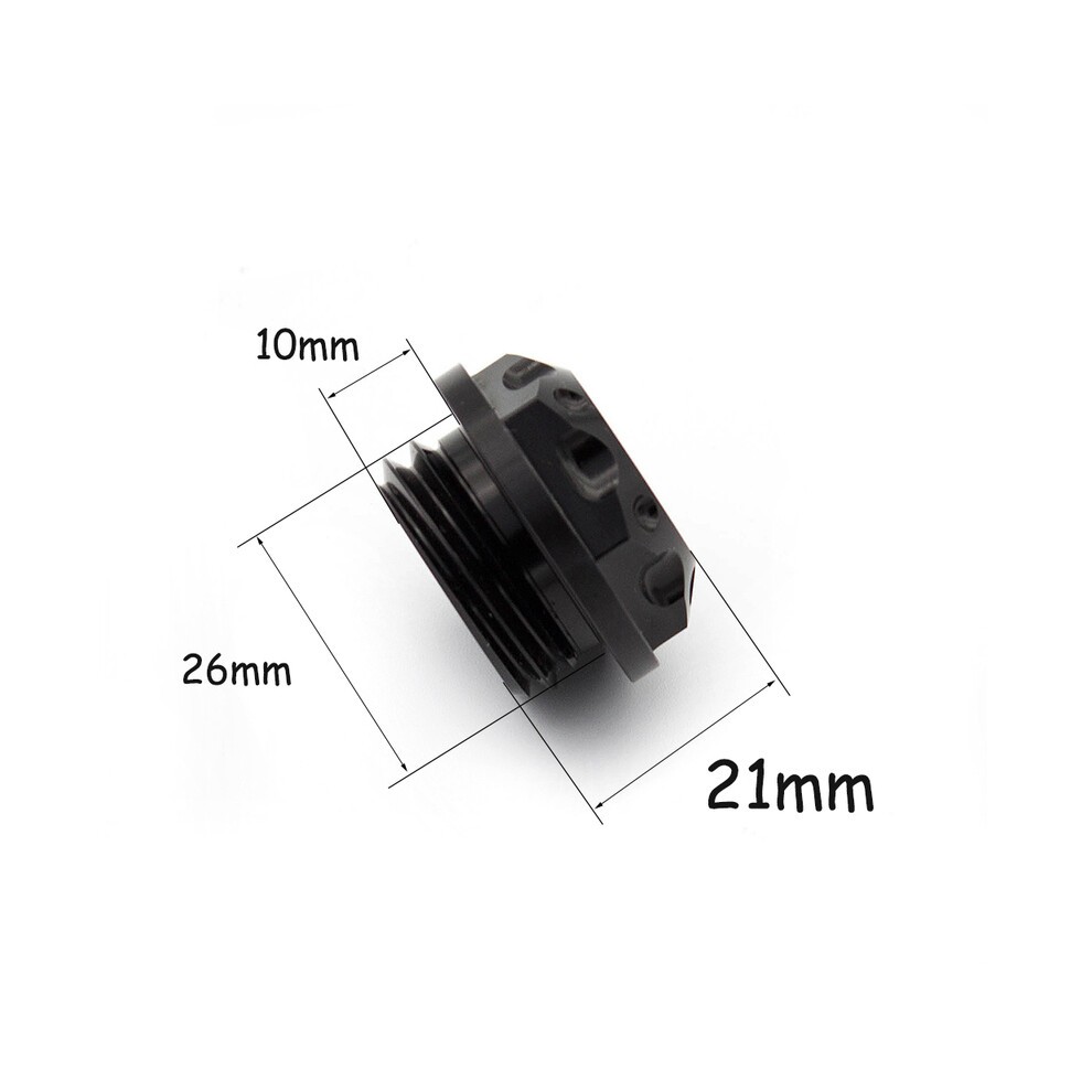 (Gold) CNC Aluminum Motorcycles Oil Filler Cap for Yamaha YZF R1 R6 1998-2020 1999 2000 2001 2002 03 04 05 06 07 08 09 10 11 12 13 14 Motorcycle Neck thumbnail