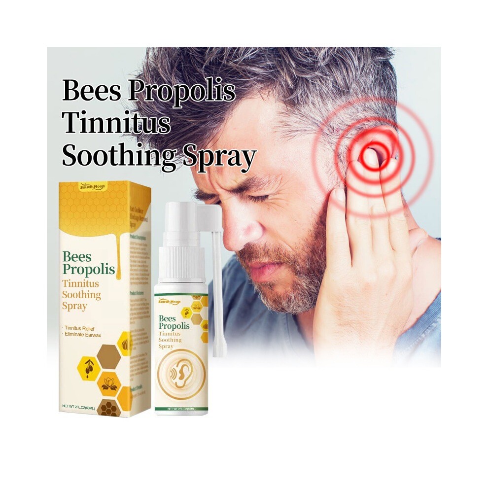 Moon South Propolis Tinnitus Relief Ear Spray for Effective Ear Care and Cleansing 60ml thumbnail
