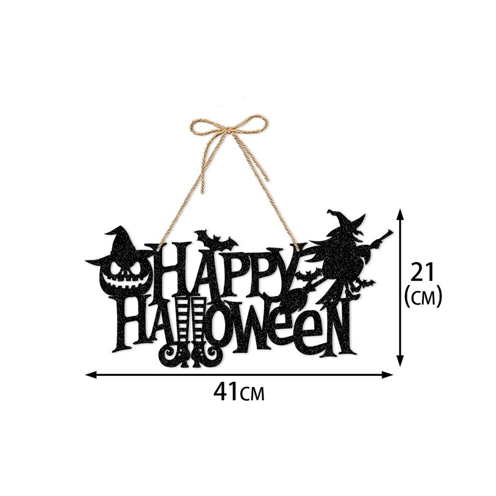 2024 Gate Hanging Halloween Party Decoration Pumpkin Bat Ghost Festiva