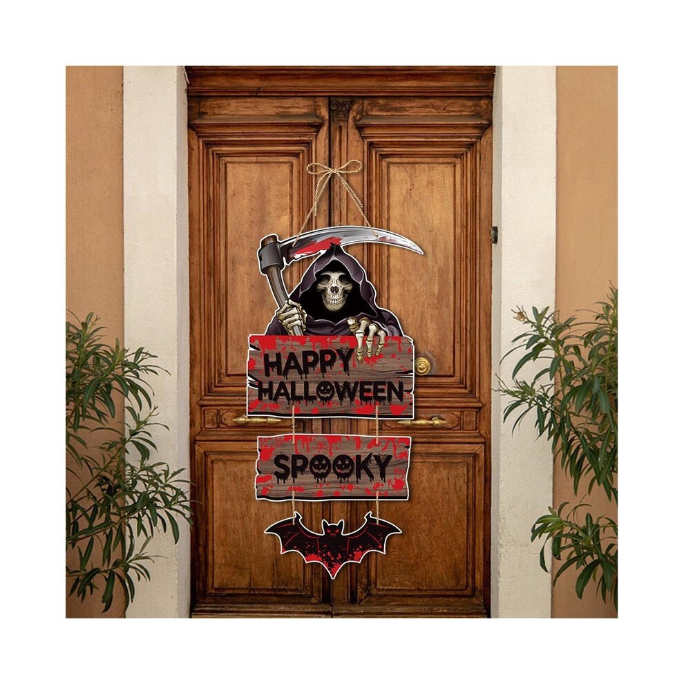 2024 Gate Hanging Halloween Party Decoration Pumpkin Bat Ghost Festiva thumbnail