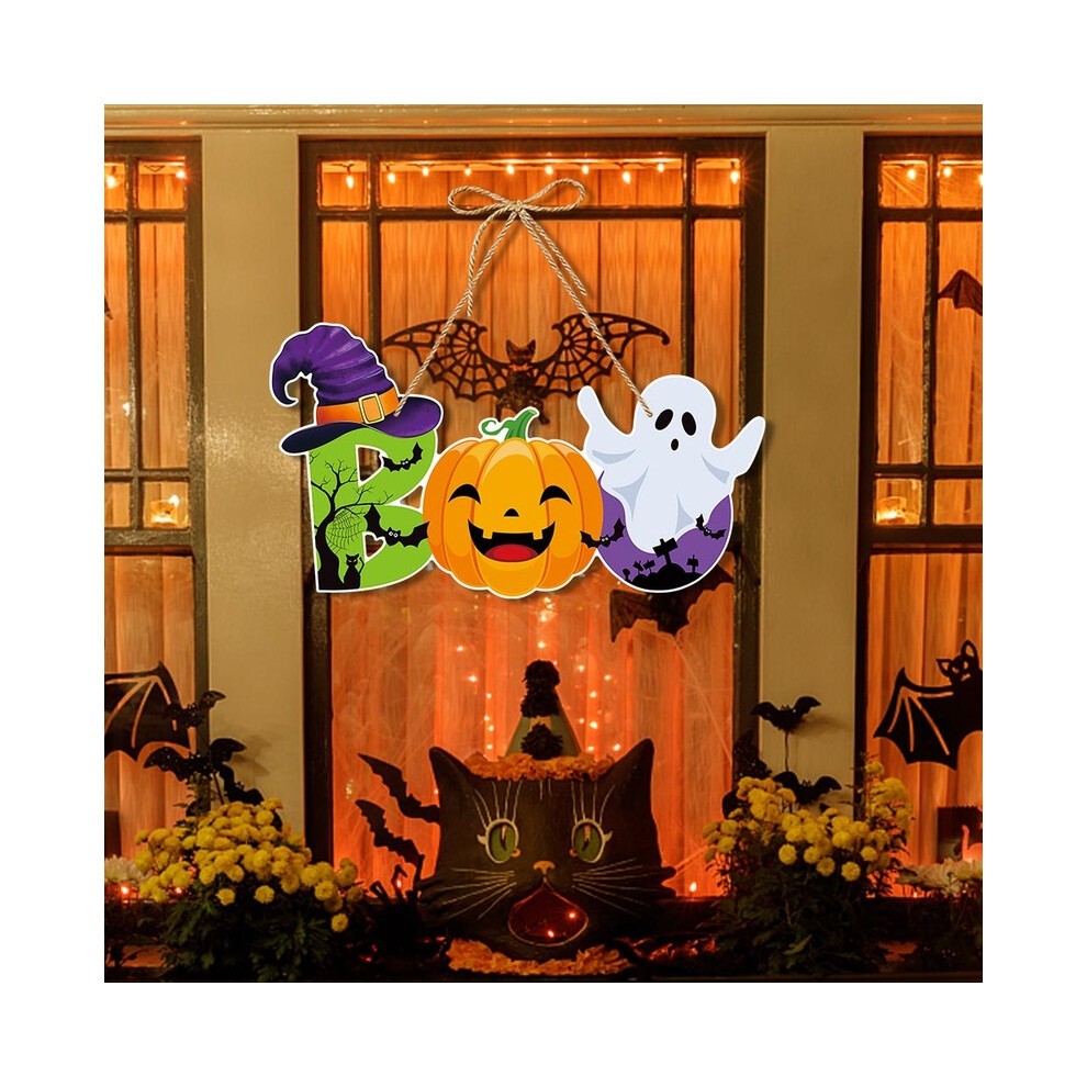 2024 Gate Hanging Halloween Party Decoration Pumpkin Bat Ghost Festiva thumbnail