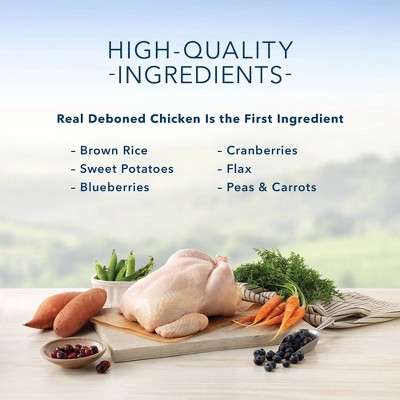 Blue Buffalo Grain Free Adult Chicken and Brown Rice Dry Cat Food - 9lb thumbnail