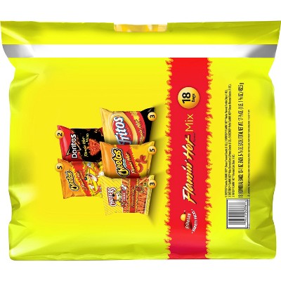 Frito-Lay Flamin  Hot Mix Snacks Variety Pack  18 Count (Assortment May Vary) thumbnail