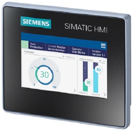 Siemens SIMATIC Series HMI Panel - 4.3 in, TFT Display, 800 X 480 Pixel