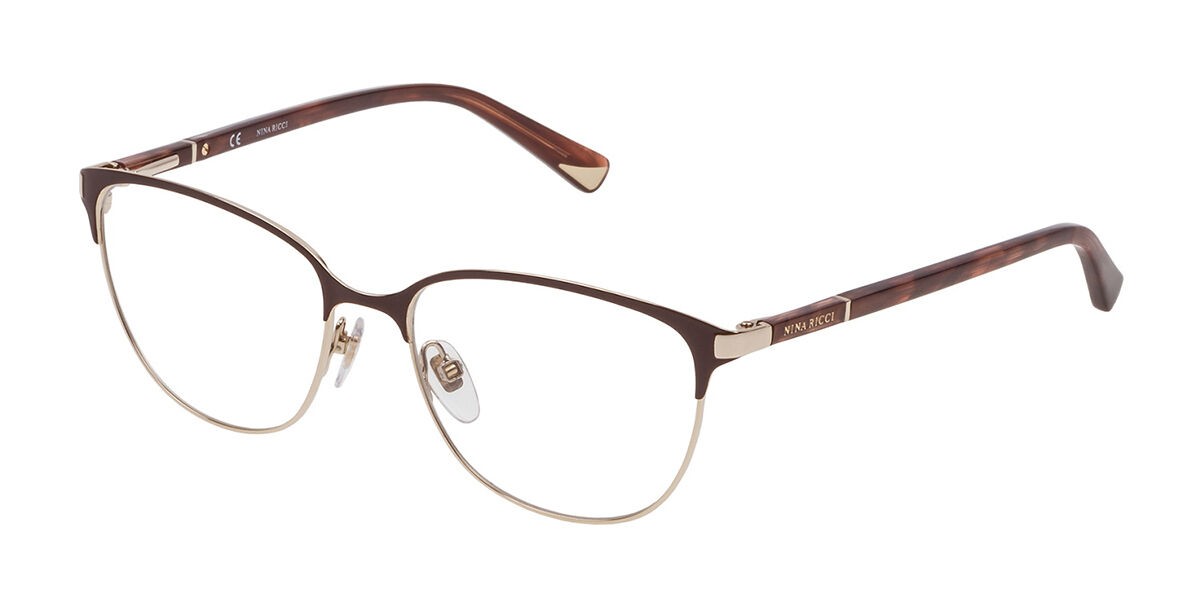 Nina Ricci VNR091 0492 Men's Glasses  Size 53 - Free Lenses - HSA/FSA Insurance - Blue Light Block Available