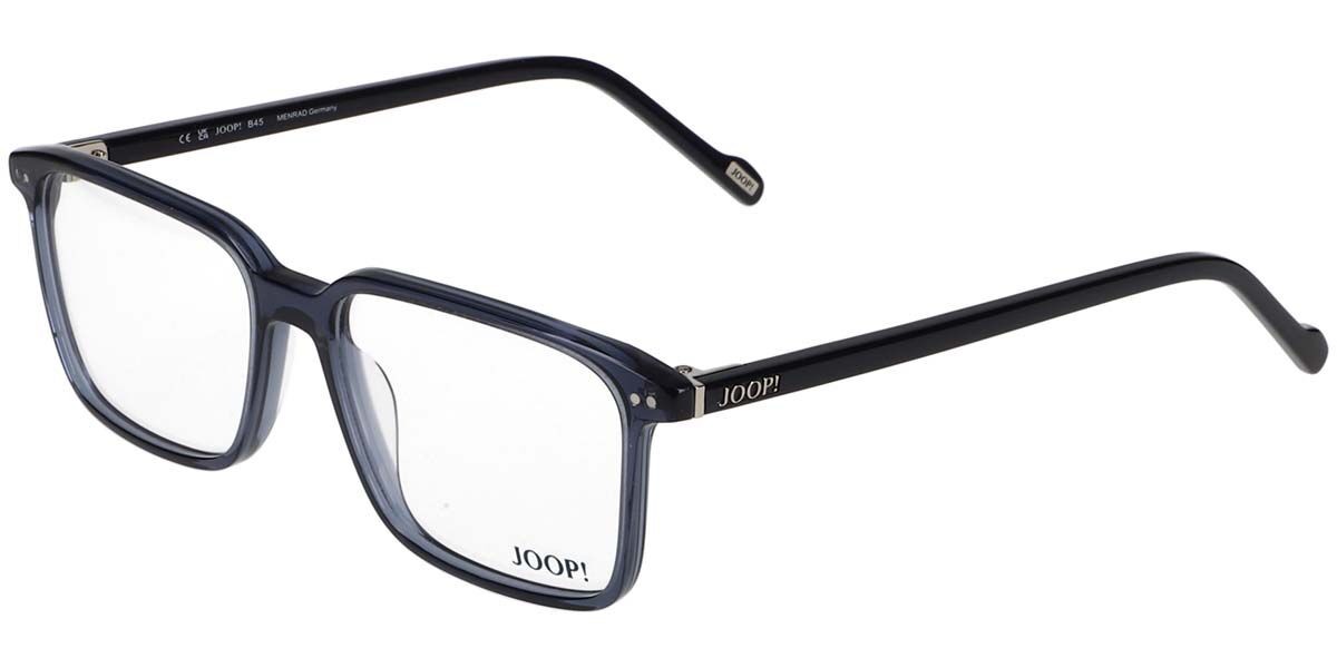 Joop! 1205 4722 Men's Eyeglasses Blue Size 55 - Blue Light Block Available