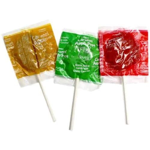 Tootsie Caramel Apple Pops Assorted Apple Orchard Lollipops 12.7-oz. Bag thumbnail