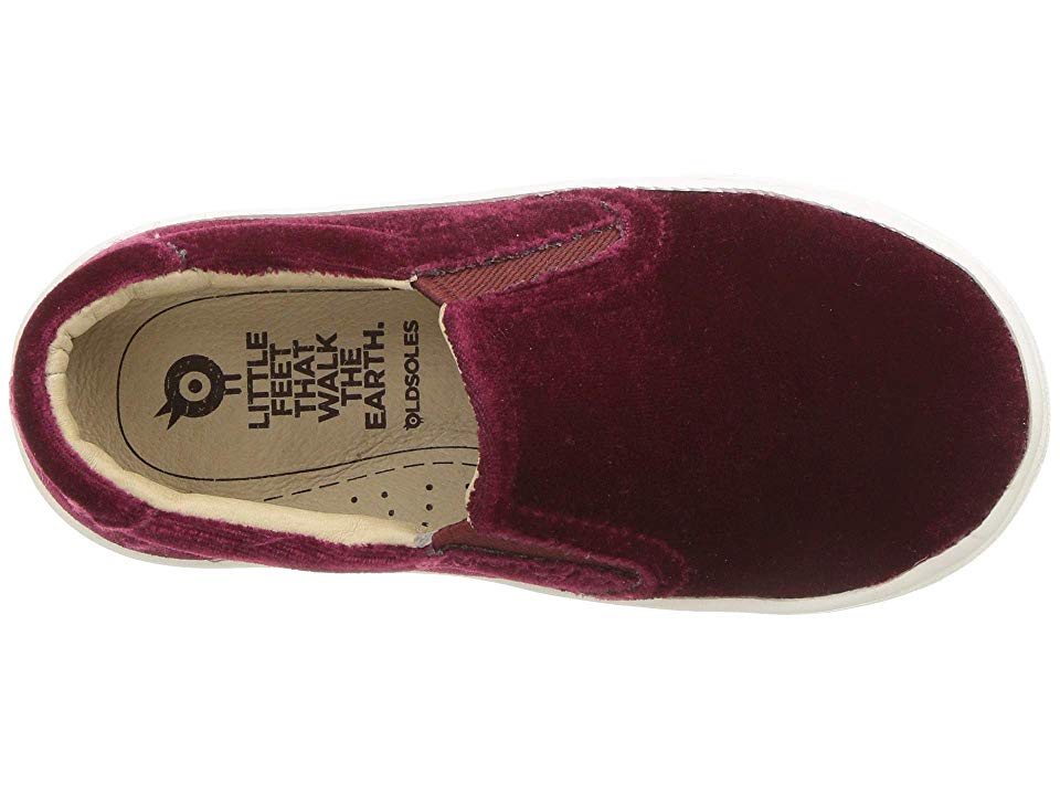Old Soles Velvey Hoff (Toddler/Little Kid) (Red) Girl's Shoes thumbnail