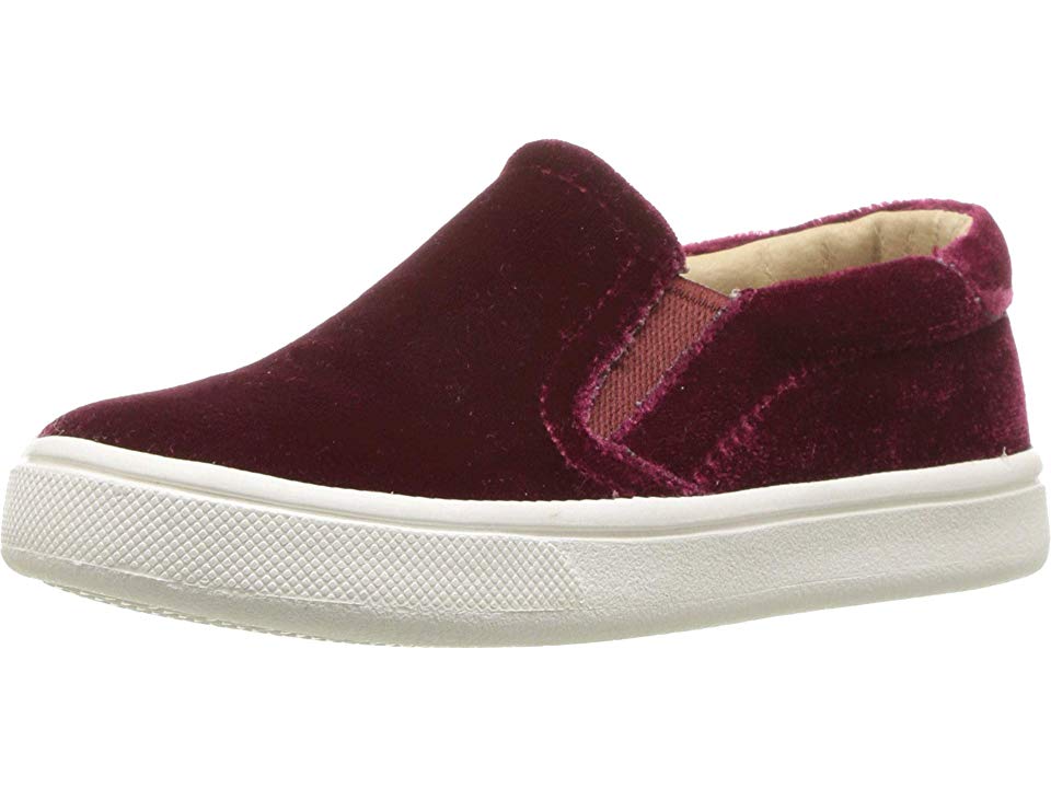 Old Soles Velvey Hoff (Toddler/Little Kid) (Red) Girl's Shoes thumbnail
