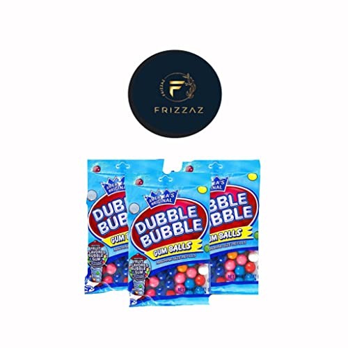 Frizzaz - Dubble Bubble Gumballs Old Fashioned Gumball Machine Size Refills 3 Pack of 5 Oz Bags thumbnail