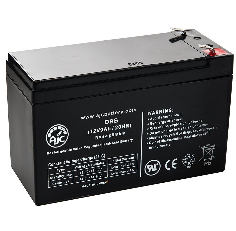 AJC Battery Compatible with CyberPower 1500 AVR 12V 9Ah UPS Battery