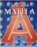 New York Math a Semester 3 2002 (EDI 9303)