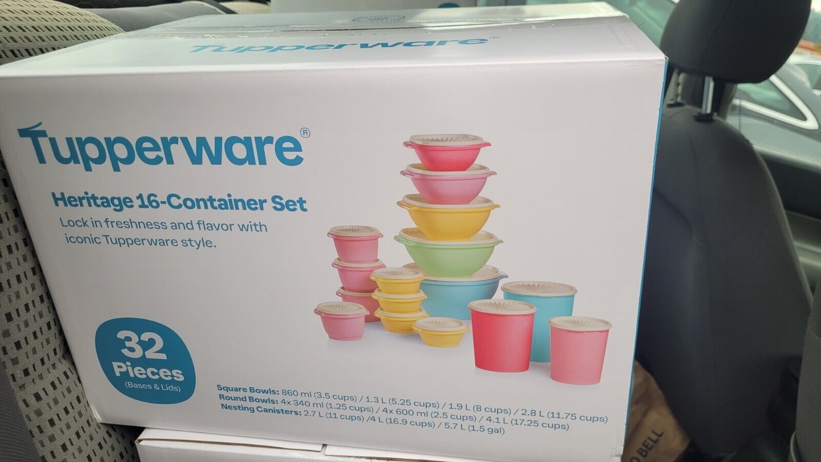 Tupperware Heritage Collection 16 Container Set with Lids. Food Storage Containers  Set of 32