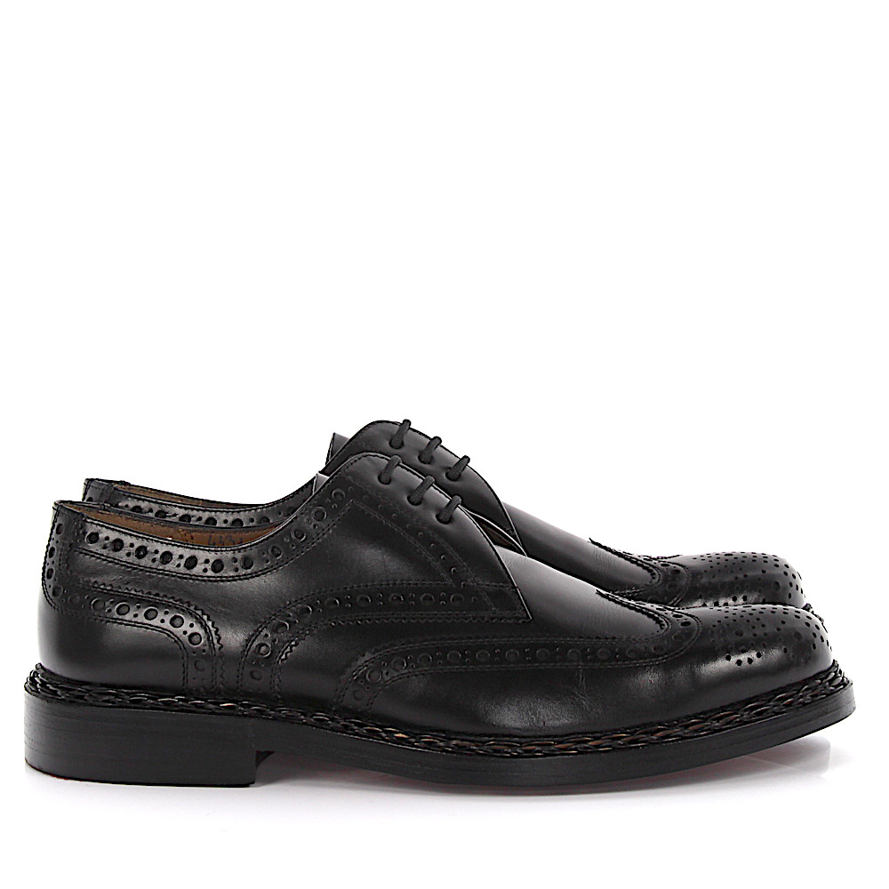Heinrich Dinkelacker Business Shoes Derby 4331 0516 Calfskin - Men Size: 6.5