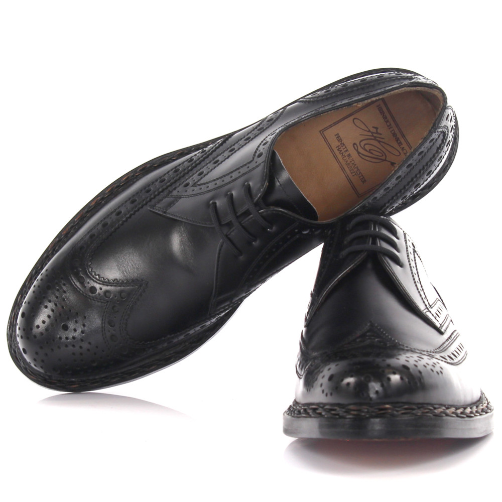 Heinrich Dinkelacker Business Shoes Derby 4331 0516 Calfskin - Men Size: 6.5 thumbnail