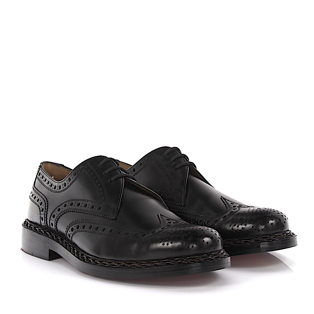 Heinrich Dinkelacker Business Shoes Derby 4331 0516 Calfskin - Men Size: 6.5 thumbnail
