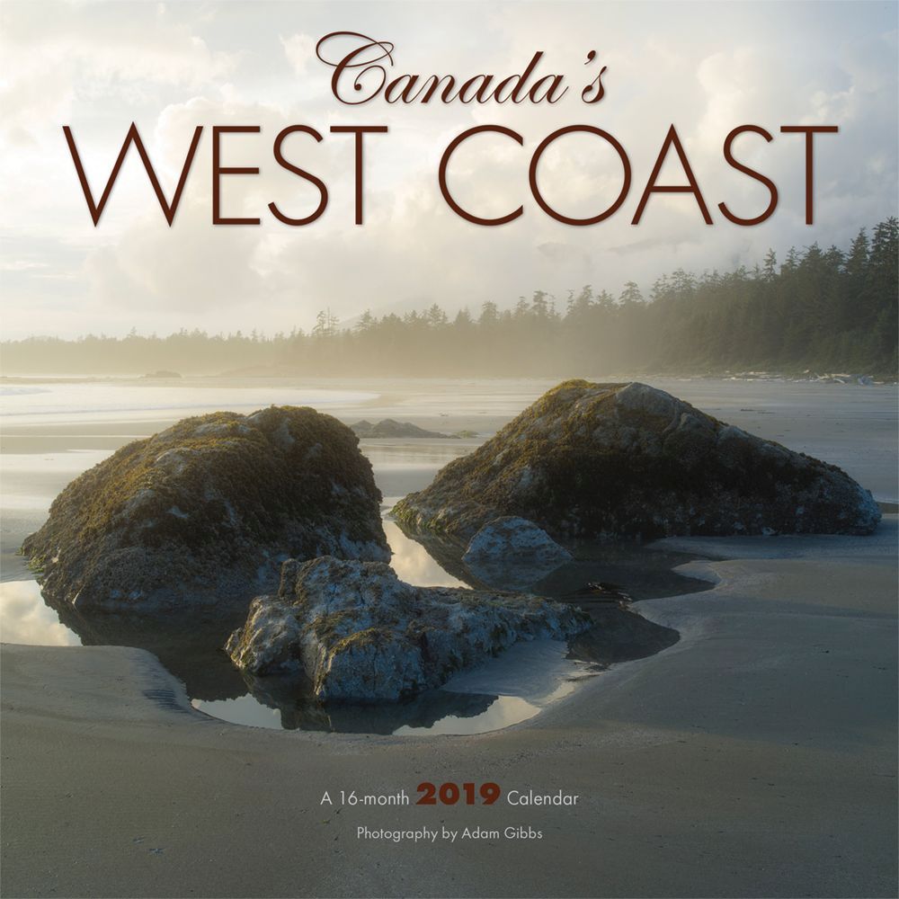 Canada West Coast 2019 Mini Wall Calendar