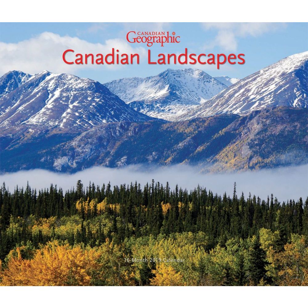 Canada Wilderness 2019 Wall Calendar