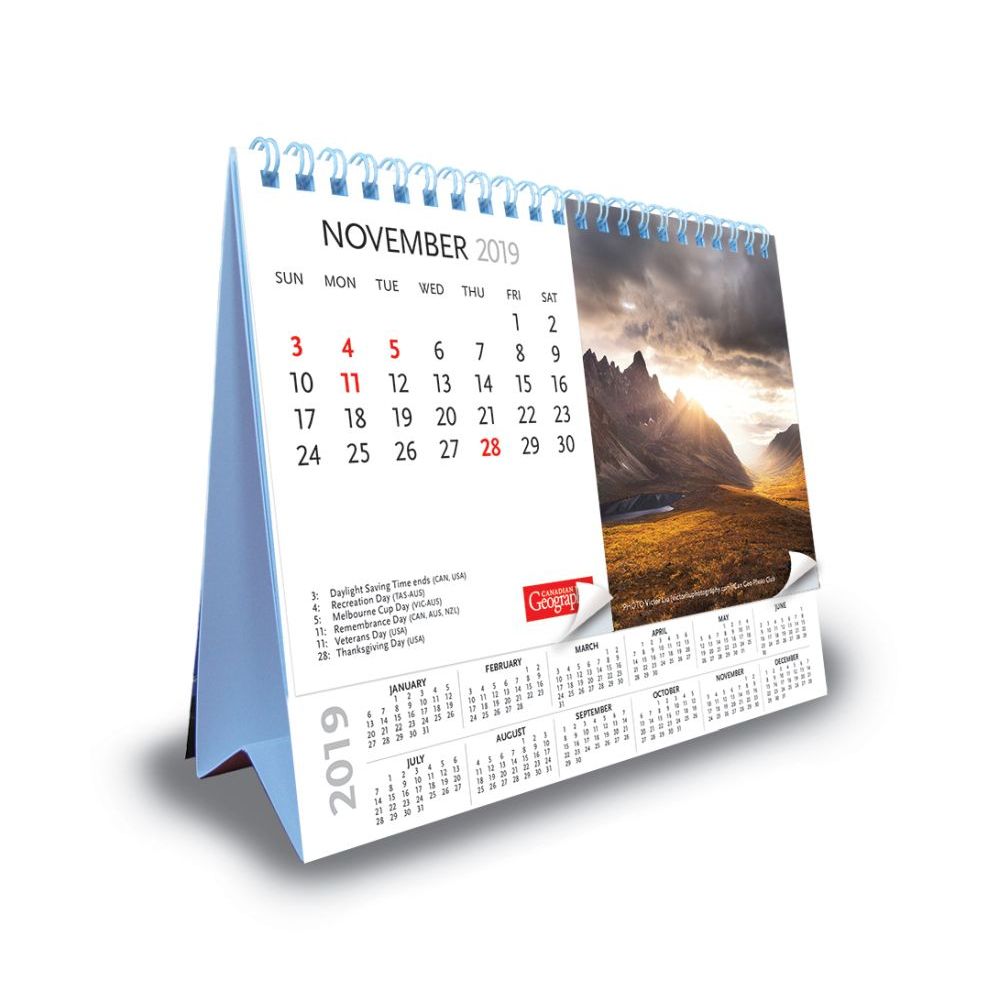 Canadian Geographic 2019 Desk Calendar thumbnail