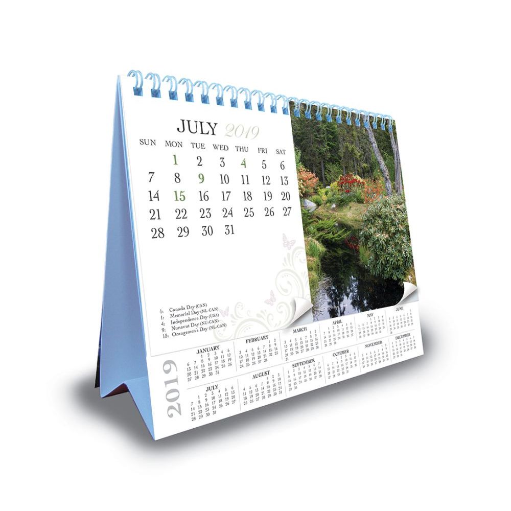 Country Gardens 2019 Desk Calendar thumbnail